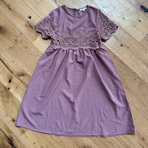 Orange Creek Blush Midi Dress